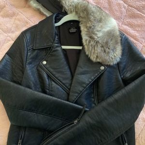 Topshop Leather Jacket